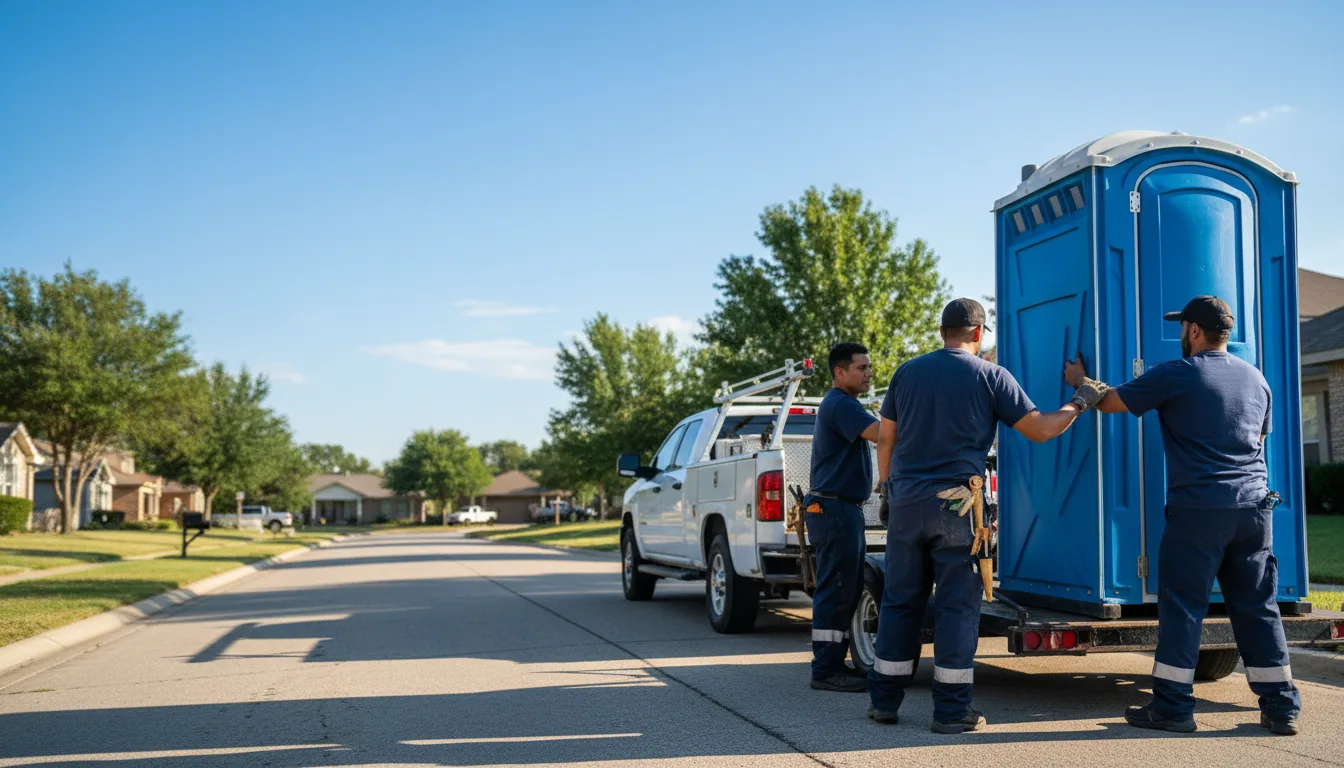 Portable Toilet Rental in Steele, AL near me